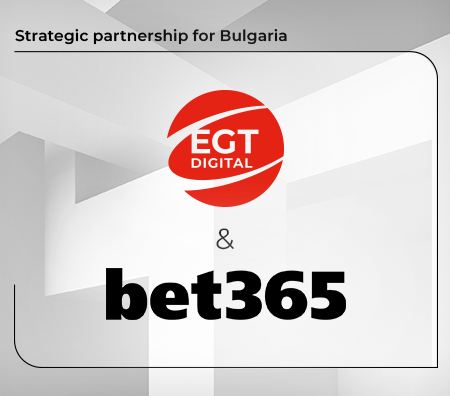 Game aggregation will be provided to bet365 by EGT Digital
