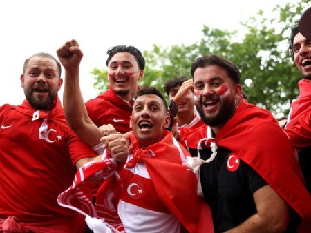 Turkey fans make presence felt at Euro 2024