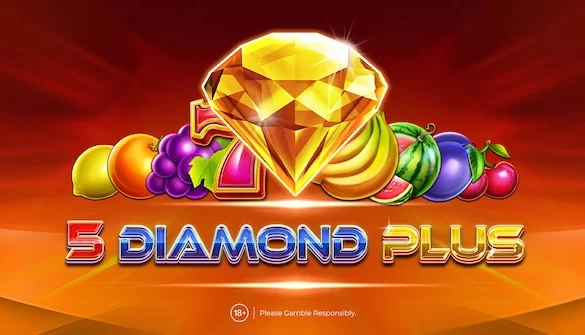 Amusnet Launches New Video Slot Game: 5 Diamond Plus