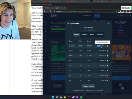 xQc lashes out at gambling company after reportedly losing $1.5 million on Stake