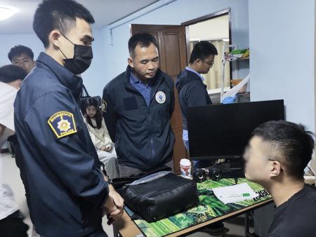 Chiang Mai Police Raid Taiwanese Online Gambling Operation, Arrest 19