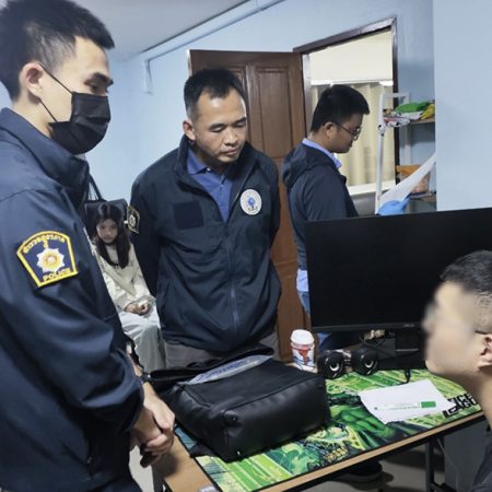 Chiang Mai Police Raid Taiwanese Online Gambling Operation, Arrest 19