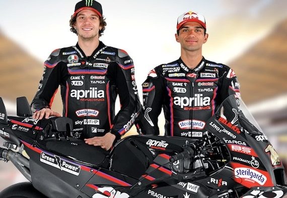 Pragmatic Play Named Main Sponsor of Aprilia Racing for 2025 MotoGP Season