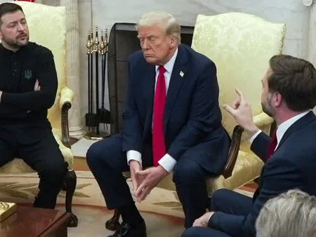 Trump Tells Zelenskyy Ukraine is ‘Gambling with World War Three’ in Fiery Meeting