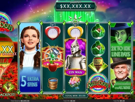 Light & Wonder Launches The Wizard of Oz Slot Machines at BetMGM