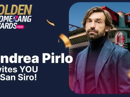 AC Milan Legend Andrea Pirlo to Headline Golden Boomerang Awards 2025 Ceremony