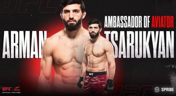 Spribe Names UFC Lightweight Arman Tsarukyan as New Aviator Brand Ambassador
