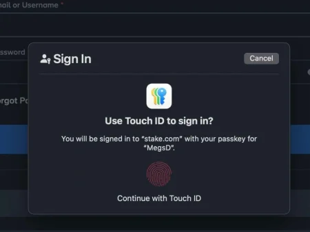 Stake Launches Passkey for Safer, Smoother Login