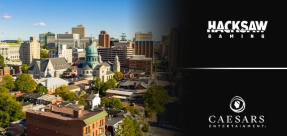 Hacksaw Gaming Launches on Caesars’ Online Casino Platforms in Pennsylvania