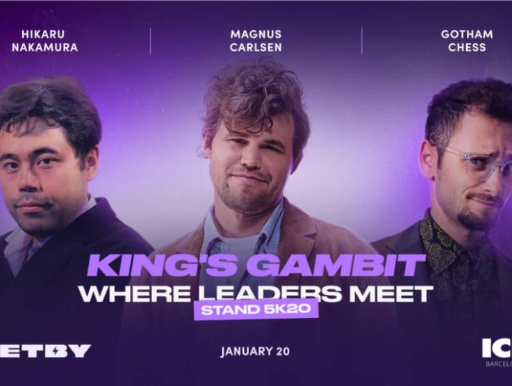 Chess Titans Carlsen, Nakamura, and GothamChess Unite at ICE Barcelona 2026