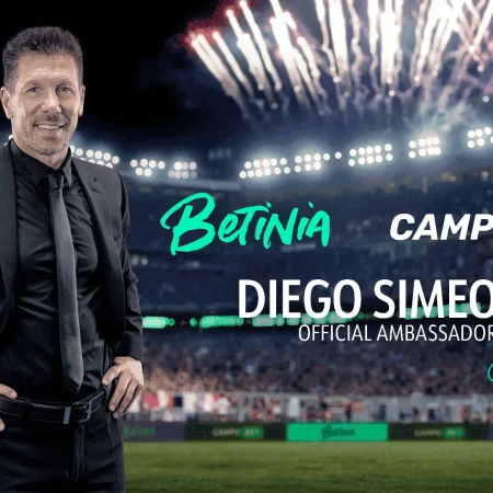 Soft2Bet Appoints Diego Simeone as Ambassador for Betinia and CampoBet