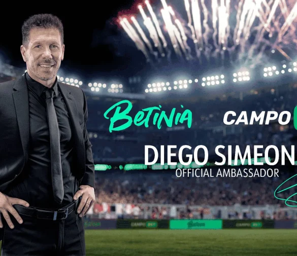 Soft2Bet Appoints Diego Simeone as Ambassador for Betinia and CampoBet